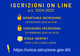 Iscrizioni a.s. 2024-2025